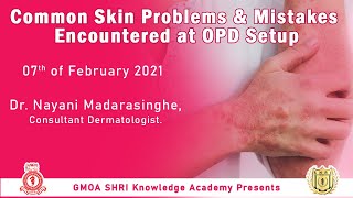 dermatology lecture 01Common skin problems and mistakes encountered at OPD setup [upl. by Uzzia627]