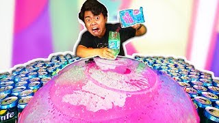 WUBBLE BUBBLE SPRITE POP ROCKS EXPERIMENT [upl. by Stinky]