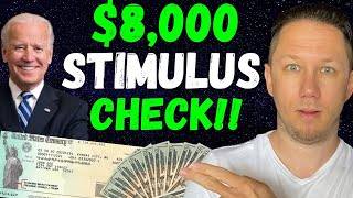 8000 STIMULUS CHECK AVAILABLE Fourth Stimulus Check Update Today 2021 amp Daily News [upl. by Matlick]