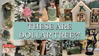 8 Unbelievable Christmas Home Decor DIYs Using DOLLAR TREE Supplies [upl. by Luci]