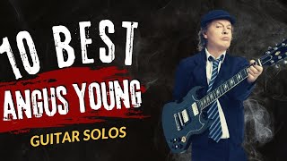 The 10 Best Solos of Angus Young ACDC 🎸 [upl. by Renita393]