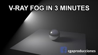 Autodesk Maya Creating Vray Environment Fog in 3 minutes [upl. by Ynnig]