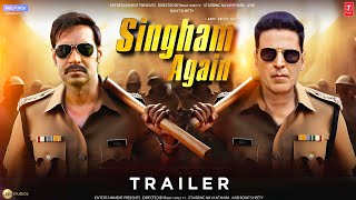 Singham Again Official Trailer  Akshay Kumar  Ajay Devgn  Rohit Sheety  Singham 3 Trailer [upl. by Nillok]