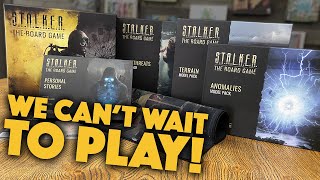 Lets Unbox Stalker The Board Game [upl. by Saerdna]