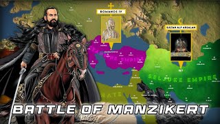 The Battle of Manzikert 1071 AD  Sultan Alp Arsalan  SeljukeByzantine War [upl. by Aurilia]