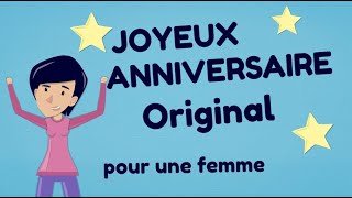 Joyeux anniversaire femme Original [upl. by Colombi908]