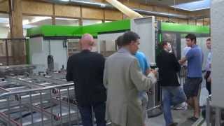 The Biesse UniLine at Wood CNC Technologies Event [upl. by Yraht]