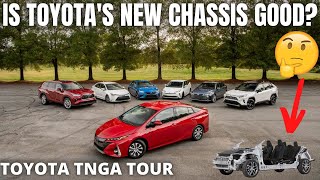 Is Toyotas New Chassis Good a different TNGA tour [upl. by Rohpotsirhc439]