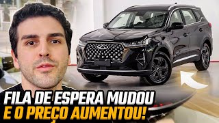 Meu tiggo 7 Sport tá chegando Atualizações sobre fila de espera e preço do Suv da Caoa Chery [upl. by Nonnair]