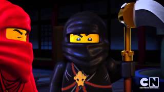 Ninjago Masters of Spinjitzu  Four Ninja Masters Clip [upl. by Essila]