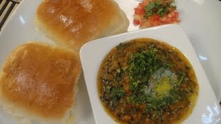 Jain Pav Bhaji  Recipes in Gujarati  Sanjeev Kapoor Khazana [upl. by Gelasias198]