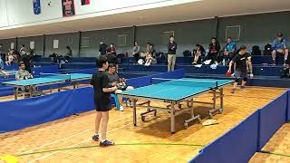 2024 south pennants table tennis div 2 Ian Lin vs Simon Wu set 5 [upl. by Keyes]