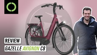 REVIEW  Gazelle AVIGNON C8  TANK op twee wielen [upl. by Agueda]