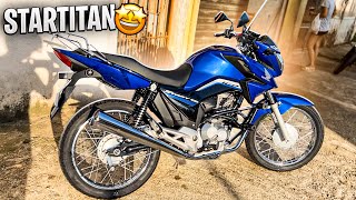 TRANSFORMEI MINHA START 2023 AZUL EM UMA TITAN 🤩💙🔥 [upl. by Hobie629]