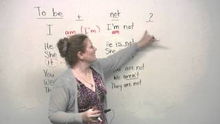 Basic English Grammar  TO BE verb [upl. by Gilder]