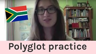 South African polyglot  Feb 2013  Lindies languages 💕 [upl. by Anifares]