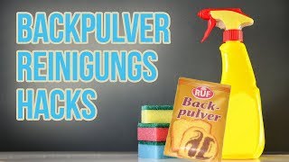 Top 5 Reinigungs Tricks mit Backpulver für Zuhause [upl. by Tarsuss692]