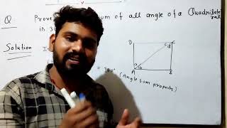 Learn why quadrilateral angles sum up to 360° [upl. by Eedrahc]