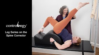 Classical Pilates Leg Series on the Spine Corrector  Contrology® Exercise Break [upl. by Olbap]