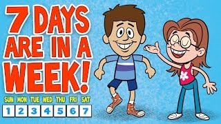 The 7 Days of the Week Song ♫ 7 Days of the Week Calendar Song ♫ Kids Songs by The Learning Station [upl. by Mosira]