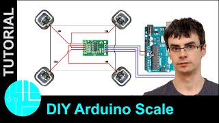 Arduino Scale with HX711 and 50kg Bathroom Scale Load Cells  Step by Step Guide [upl. by Ayek]