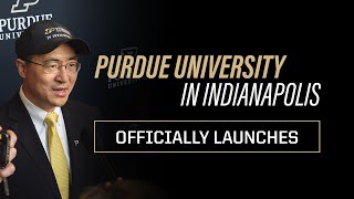 Official signing event launching Purdue’s Indianapolis campus [upl. by Keeley]