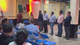 PARTICIPACIÓN DEL COMPAÑERO MARTÍN ANTE ALCALDES ELECTOS DE PUEBLA EN BROOKLYN NUEVAYORK [upl. by Ruelu]