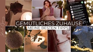 18 TIPPS FÜR EIN GEMÜTLICHES ZUHAUSE ZUM WOHLFÜHLEN  Einfache Deko amp Stimmungsideen  Sheila Gomez [upl. by Llevert]