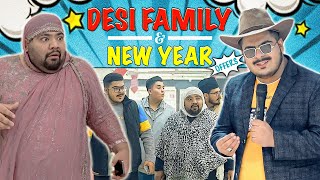 Desi Family amp New Year Offers  Unique MicroFilms  Comedy Skit  New Year 2024 [upl. by Yvi]