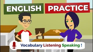 Improve English Speaking Skills with Listening and Shadowing English Conversation Practice [upl. by Kirby]