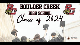 Boulder Creek High School 2024 Graduation [upl. by Neeruam803]