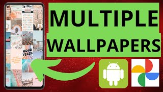 Set Multiple wallpapers on Android  How to set multiple wallpapers on samsung LOCK SCREENNEW 2023 [upl. by Esya738]