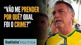 BOLSONARO QUESTIONA INELEGIBILIDADE quotSE EU TIVESSE ESPIRRADO AQUELE TSE ME TORNARIA INELEGÍVELquot [upl. by Siahc]