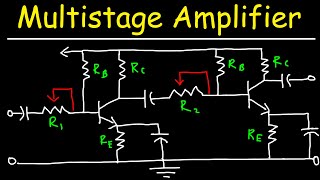 Multistage Transistor Audio Amplifier Circuit [upl. by Flodur]