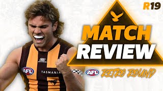 REVIEW  HAWTHORN vs COLLINGWOOD  AFL ROUND 19 2024 [upl. by Dietrich]