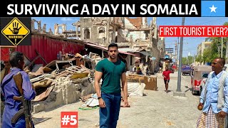 SURVIVING A DAY IN MOGADISHU  SOMALIA 🇸🇴 [upl. by Xet]