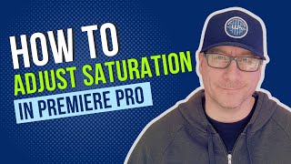 How to Adjust Saturation in Premiere Pro  iFILMthings [upl. by Ashleigh]