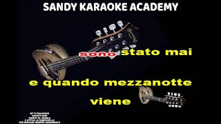 KARAOKE UNA CAREZZA IN UN PUGNO ADRIANO CELENTANO versione hully gully demo [upl. by Ailehc]