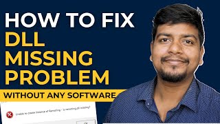 How To Fix Dll Missing Problem  Without Any Software  DLL File Missing Windows 10  Window 11 [upl. by Mahmud]