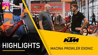 EUROBIKE Highlights 2022  KTM MACINA PROWLER EXONIC [upl. by Yentterb467]