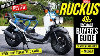 New Honda Ruckus Review  Best Scooter to Buy for Saving  at the Gas Pump [upl. by Leicam993]