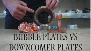 Bubble Plates vs Downcomer Plates [upl. by Nilyram]