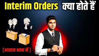 Interim Orders in CPC HINDI [upl. by Iat]