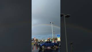 Double rainbow Bay Roberts newfoundland rainbow beautiful hope sky [upl. by Nitsed]