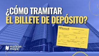 Como tramitar BILLETE DE DEPÓSITO o BIDE en BANSEFI para ir a Remates JUDICIALES ⚖️ en CDMX 🇲🇽 [upl. by Allianora]