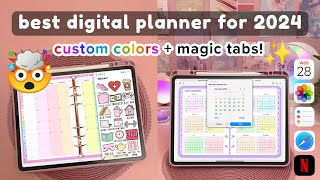 You NEED this Digital Planner for 2024 🤯💗  iPad amp Android new features ✨ [upl. by Sonstrom873]