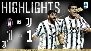 Crotone 11 Juventus  Morata Equalises for Juventus  Serie A Highlights [upl. by Williams675]