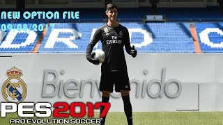 NUEVO OPTION FILE 09082018 PARA PES 2017 COMPATIBLE CON CUALQUIER PARCHE [upl. by Ived656]