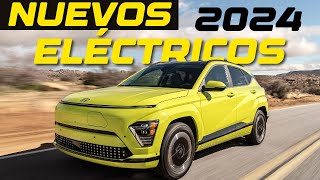 MEJORES Autos eléctricos que llegan en 2024 [upl. by Lednyc]