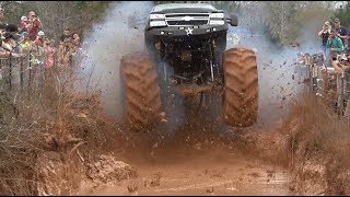 Truck Bounty Hole  Mardi Gras MuddFest 2019  Creekside Offroad Ranch [upl. by Alidus]